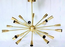 24 Light Pure Brass Sputnik