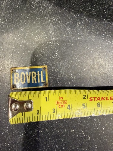 Vintage tin plate sign - plate, bovril