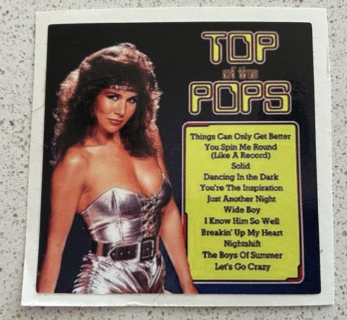 Top the pops sticker - of,