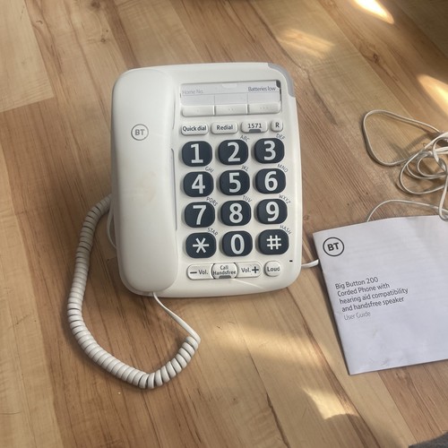 Big button 200 - 200, corded