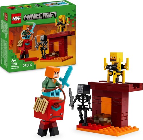 Lego minecraft the nether lava - minecraft,