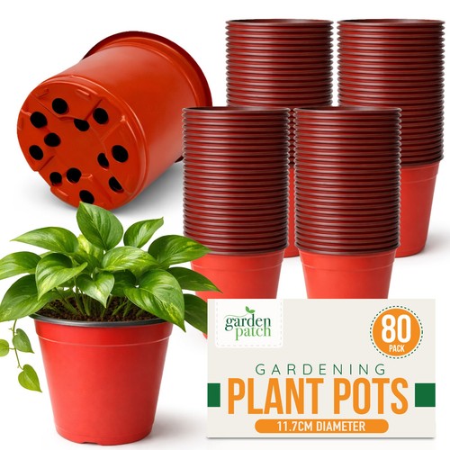 80pk plant pots - 80pk, plastic