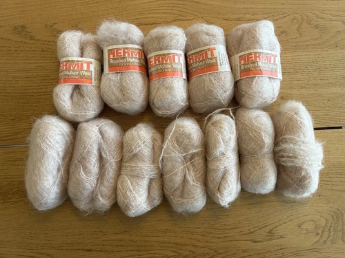 Hermit vintage brushed mohair - brushed,
