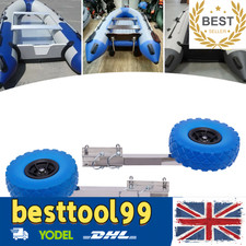 Heavy Duty Boat Launching Wheels Solid Tires For Inflatable Boat Kayak Dinghy
