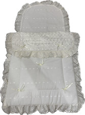 COACH BUILT PRAM BEDDING QUILT SET for Silver Cross Balmoral Kensington Spares