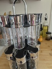 Rotating Spice Rack With 16