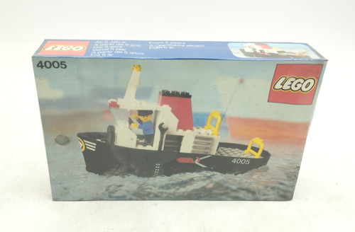 Lego 4005 tug - boat, misb
