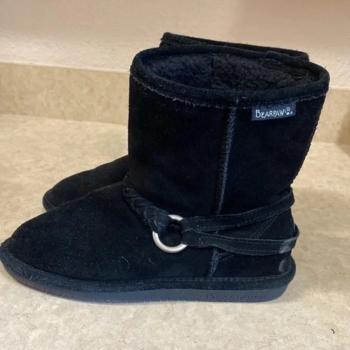 Bearpaws black suede - bearpaws,