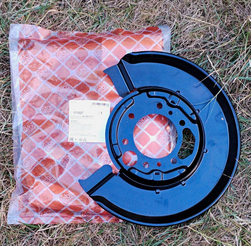 Brake disc backing plate - brake,