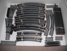 76 Pieces Lima OO Gauge Steel Rail Model Railway Track - Straights Curves Points