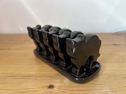 Vintage boots black cat toast - cat,