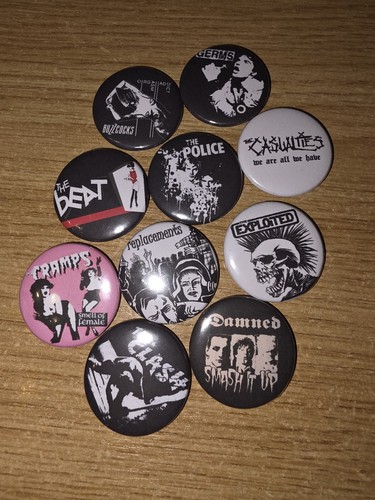 Punk badges the - punk,