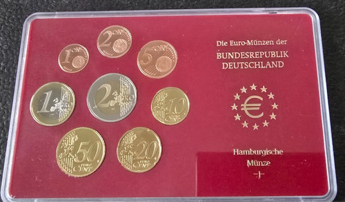 2003 germany coin euro - 8-coin,