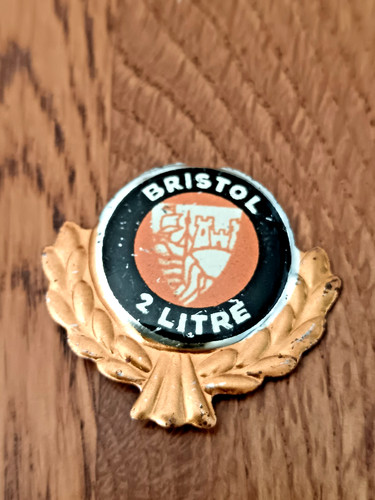 Vintage tin plate - tin, bristol