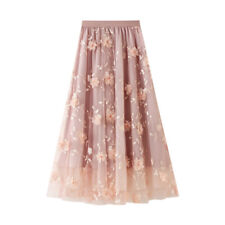 Womens Tulle Skirt Pleated