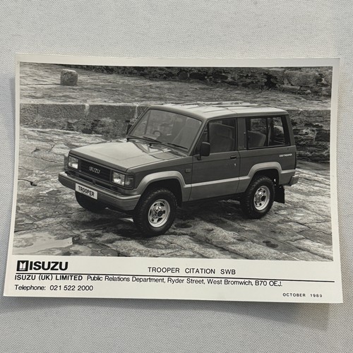 Isuzu trooper citation swb - isuzu,