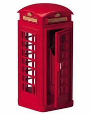 Lemax decoration red telephone - decoration,