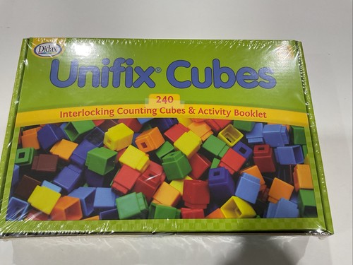 Didax 240 unifix cubes - unifix, new