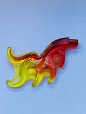 Lego Flame, Fire Trans Red Orange Yellow 18394, 18394pb01, 609 7662. Spare Part.