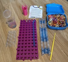 Loom Band / Fishtail Friendship Bracelet Bundle inc equipment bands connectors