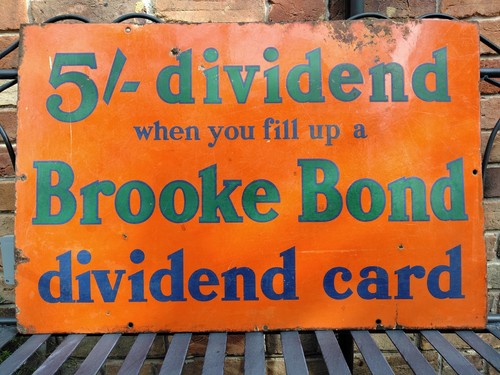 Original vintage brooke bond - original,