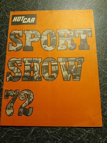 Vintage hot car magazine sport - vintage,