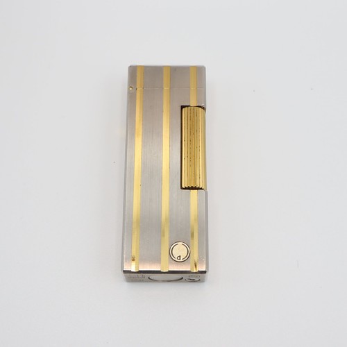 Dunhill silver gold line - dunhill, &