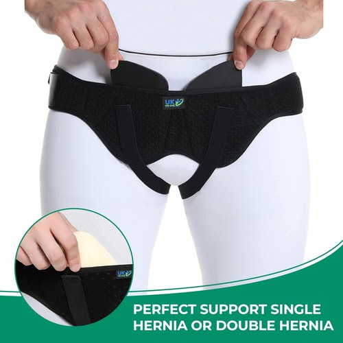 Dual hernia support belt - hernia,