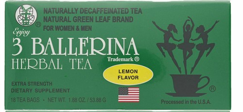 Ballerina herbal tea - herbal, lemon