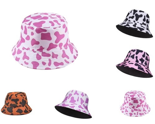 Cow style bucket hats festival - style,