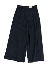 Women trousers navy - women's, wide