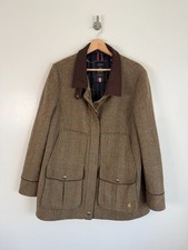 Joules tweed field coat jacket - tweed,