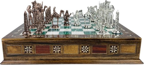 Extra large antique chess - extra, set