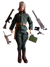 Vintage Palitoy Action Man 1970s Scar-Face  Russian Uniform & Accessories