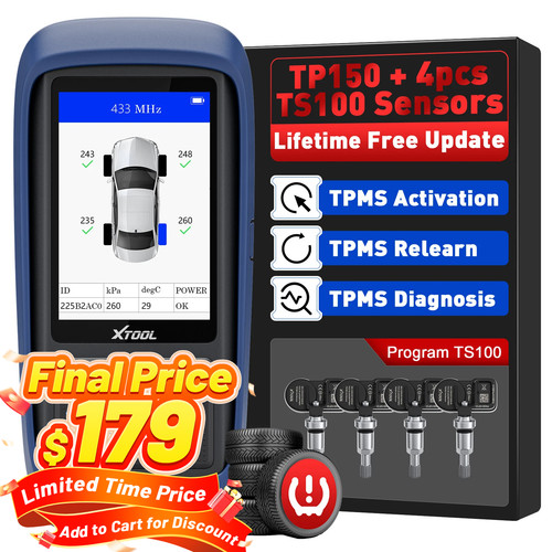 Xtool tp150 tpms - tpms, 315mhz