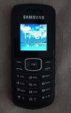 Samsung GT-E1080i (Unlocked) Black Mobile Phone With Charger