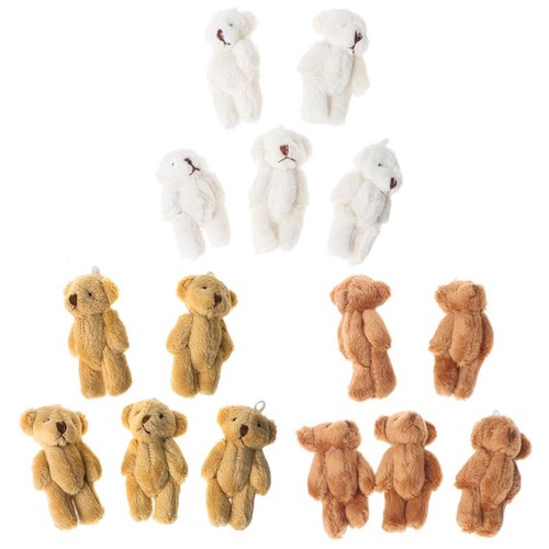 5pcs small bears plush - 5pcs,