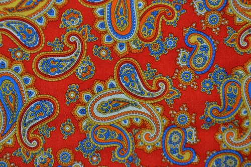 Ascot orange silk - , /