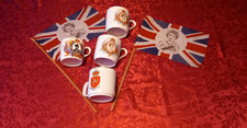 1953 QE2 union jack flags/mugs