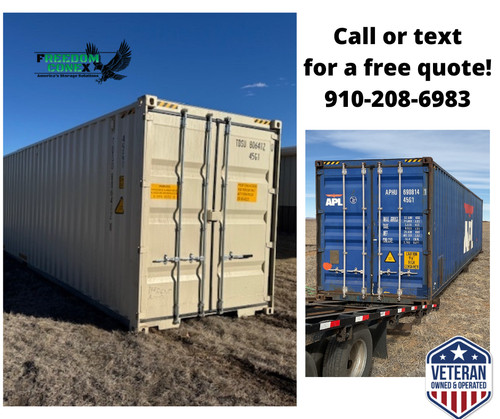 New used shipping container - new,