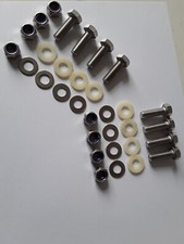 Lambretta seat fixing kit in Stainless Steel twin or dual seat option