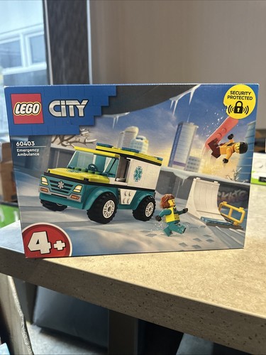 Lego city emergency ambulance - lego,