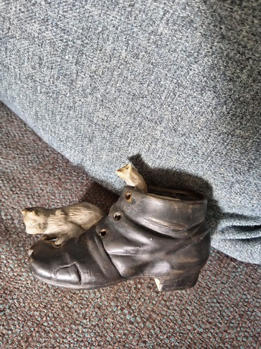 Vintage cat and - vintage, mouse
