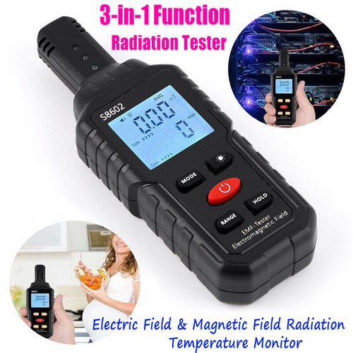 Digital emf meter lcd - digital,
