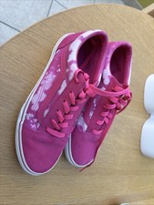 Vans Pink Tie Dye Trainers Old