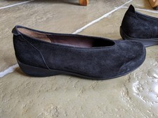 Wolky Black Shoes Ballet Flats
