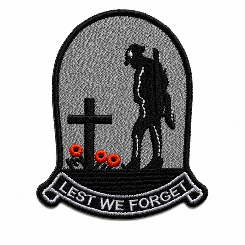 Lest forget poppy day - forget,