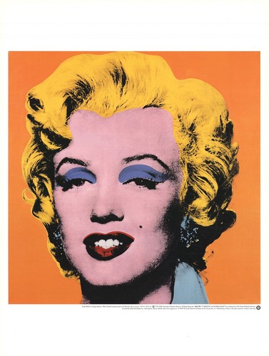 Andy warhol print marilyn - warhol,
