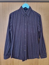 Seidensticker Striped Shirt Mens Medium Multicolour Pocket