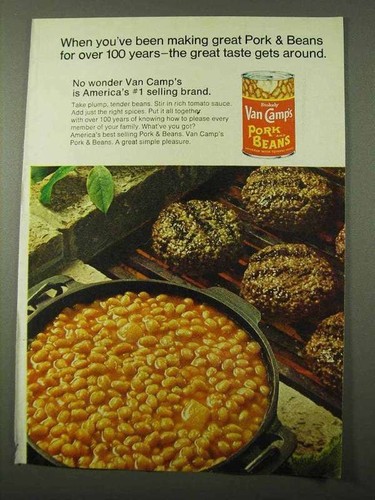 1971 van camp pork - van, camp's